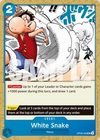 White Snake (Reprint) · OP06-059