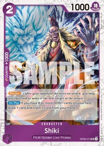 Shiki (Pirate Foil) · OP06-073