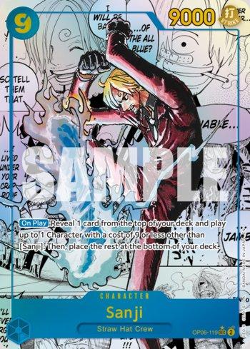Sanji (119) (Manga) · OP06-119