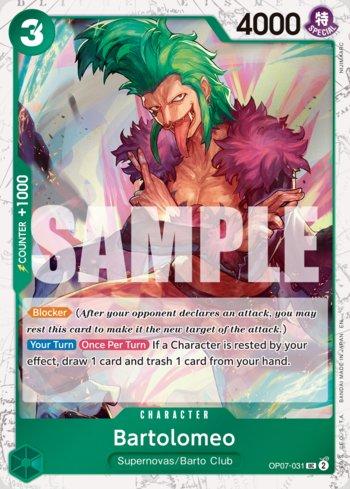 Bartolomeo (Pirate Foil) · OP07-031