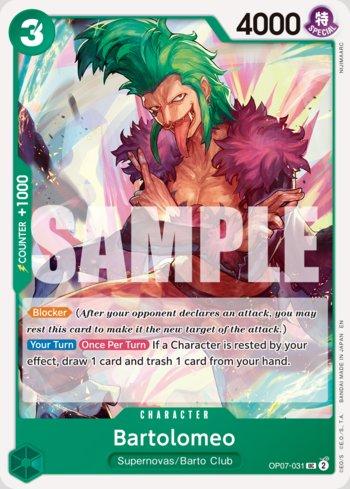 Bartolomeo (Reprint) · OP07-031