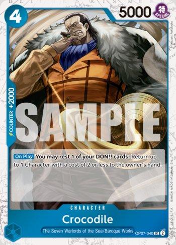 Crocodile (040) (Pirate Foil) · OP07-040