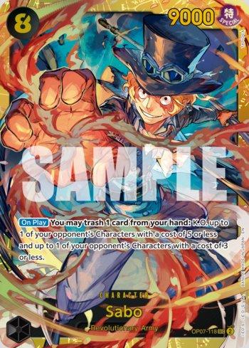 Sabo (118) (Reprint) · OP07-118
