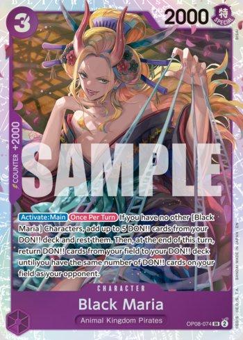 Black Maria (Reprint) · OP08-074