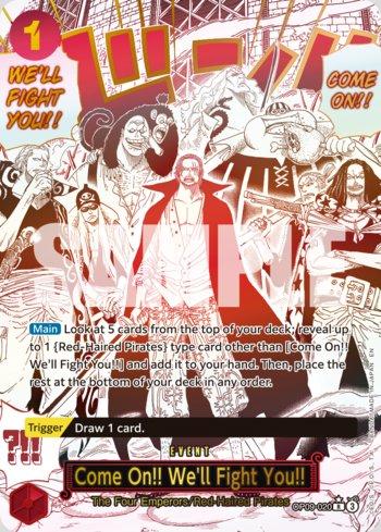 Come On!! We'll Fight You!! (Manga) · OP09-020