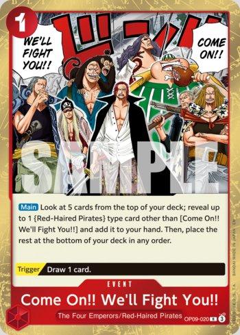 Come On!! We'll Fight You!! (Reprint) · OP09-020