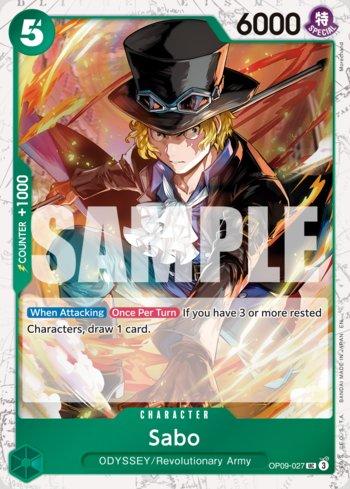 Sabo (027) (Pirate Foil) · OP09-027