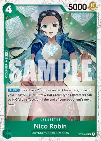 Nico Robin (033) (Pirate Foil) · OP09-033