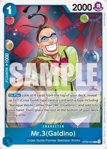 Mr.3(Galdino) (056) (Reprint) · OP09-056