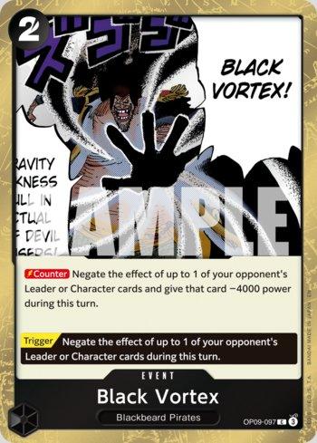 Black Vortex (Pirate Foil) · OP09-097