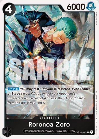 Roronoa Zoro (095) (Reprint) · OP10-095