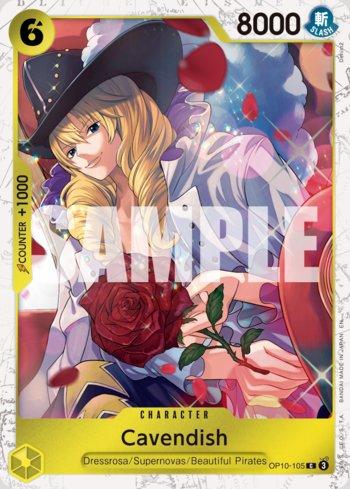 Cavendish (105) (Pirate Foil) · OP10-105