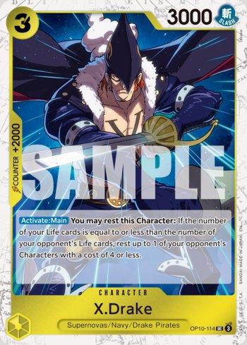 X.Drake (Pirate Foil) · OP10-114