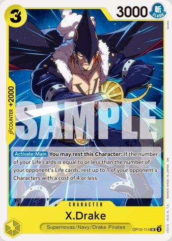 X.Drake (Reprint) · OP10-114