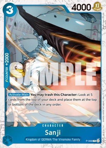 Sanji (068) (Pirate Foil) · P-068