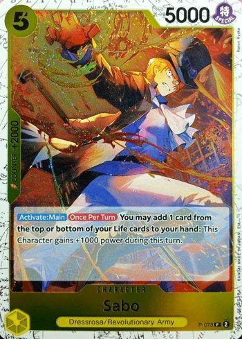 Sabo (073) (Pirate Foil) · P-073
