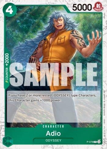Adio (Pirate Foil) · P-078