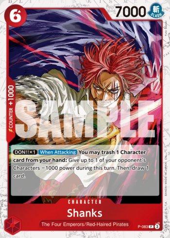 Shanks (083) (Pirate Foil) · P-083