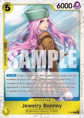 Jewelry Bonney (085) (Pirate Foil) · P-085