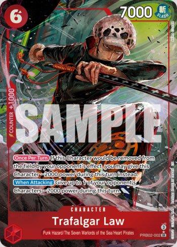 Trafalgar Law (002) (Alternate Art) · PRB02-002