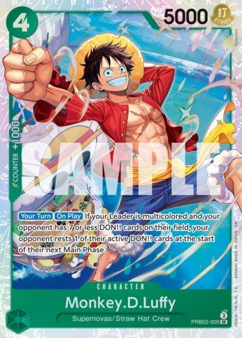 Monkey.D.Luffy (005) · PRB02-005