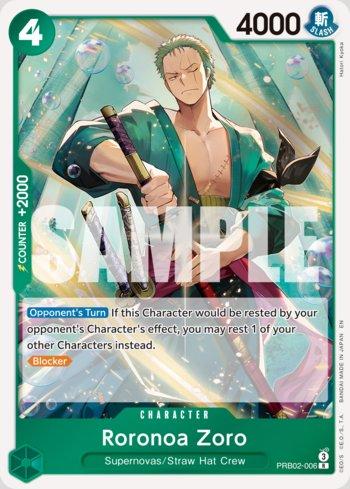 Roronoa Zoro (006) · PRB02-006