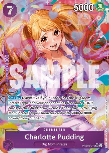 Charlotte Pudding (010) (Alternate Art) · PRB02-010
