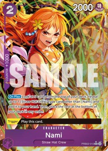 Nami (Alternate Art) · PRB02-012