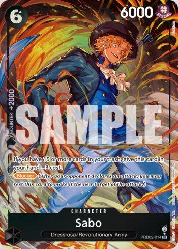 Sabo (014) (Alternate Art) · PRB02-014