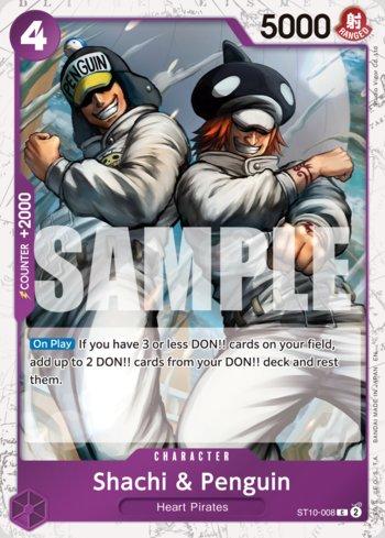 Shachi & Penguin (Pirate Foil) · ST10-008