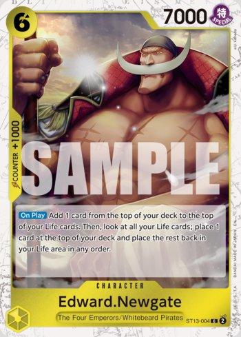 Edward.Newgate (004) (Pirate Foil) · ST13-004