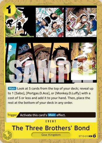 The Three Brothers' Bond (Reprint) · ST13-019