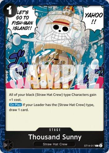 Thousand Sunny (Pirate Foil) · ST14-017