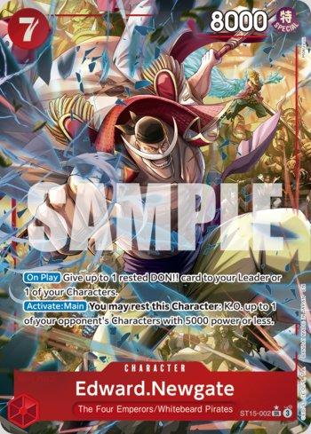 Edward.Newgate (002) (Alternate Art) · ST15-002