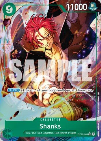 Shanks (004) (Alternate Art) · ST16-004