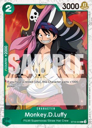 Monkey.D.Luffy (005) (Pirate Foil) · ST16-005