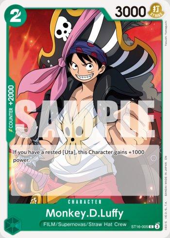 Monkey.D.Luffy (005) (Reprint) · ST16-005