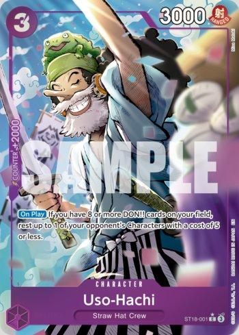 Uso-Hachi (Alternate Art) · ST18-001