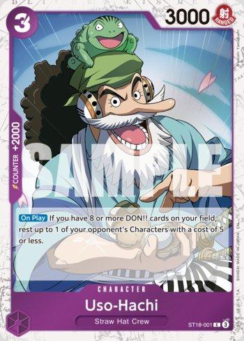Uso-Hachi (Pirate Foil) · ST18-001