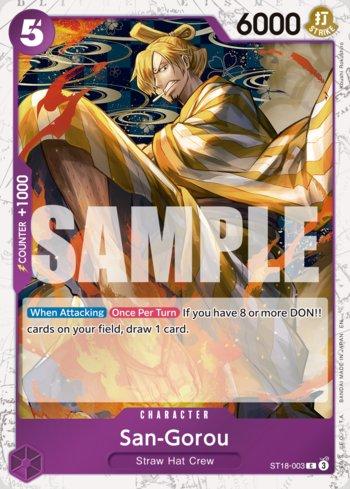 San-Gorou (Pirate Foil) · ST18-003