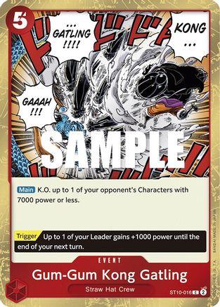 Gum-Gum Kong Gatling · ST10-016