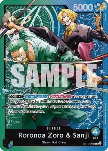 Roronoa Zoro & Sanji · ST12-001