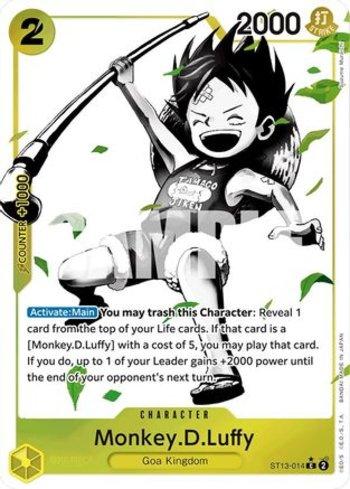 Monkey.D.Luffy (014) (Parallel) · ST13-014