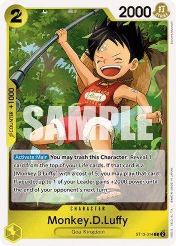 Monkey.D.Luffy (014) · ST13-014