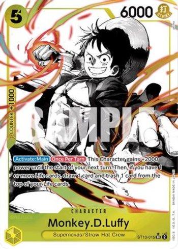 Monkey.D.Luffy (015) (Parallel) · ST13-015
