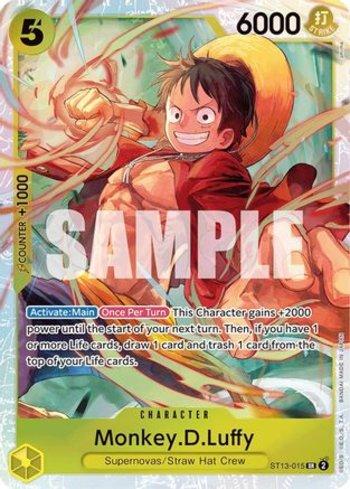 Monkey.D.Luffy (015) · ST13-015