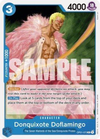 Donquixote Doflamingo (073) · OP01-073