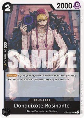 Donquixote Rosinante · OP02-108