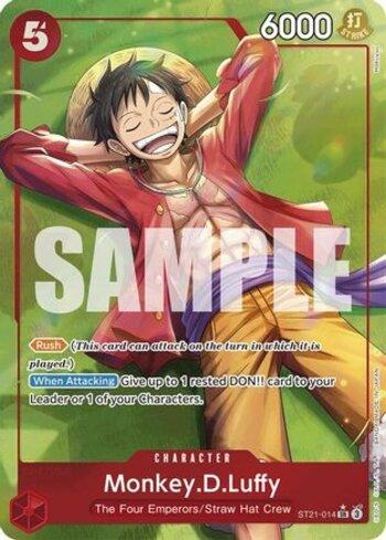 Monkey.D.Luffy (014) (Parallel) · ST21-014