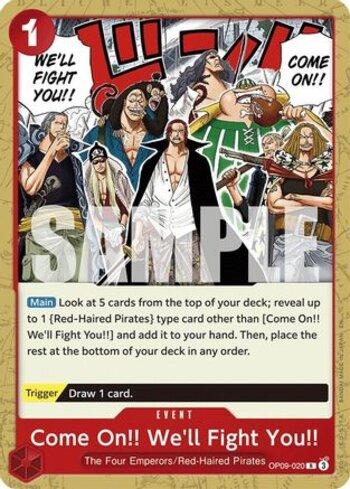 Come On!! We'll Fight You!! (Reprint) · OP09-020